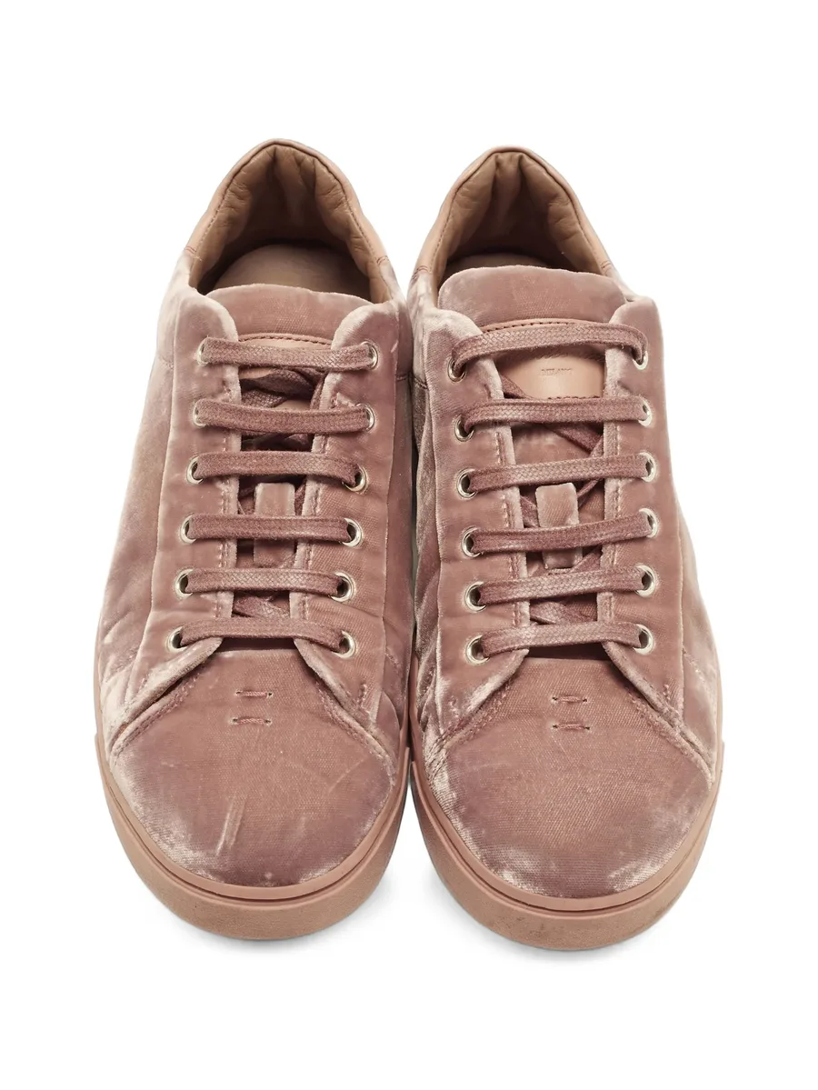 Low Loft velvet sneakers 5