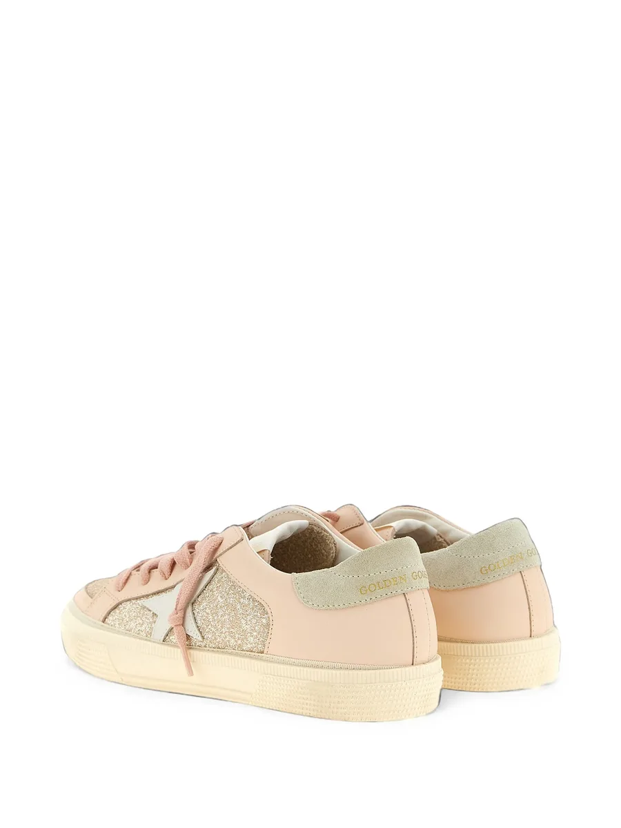 May glitter-panel sneakers 2