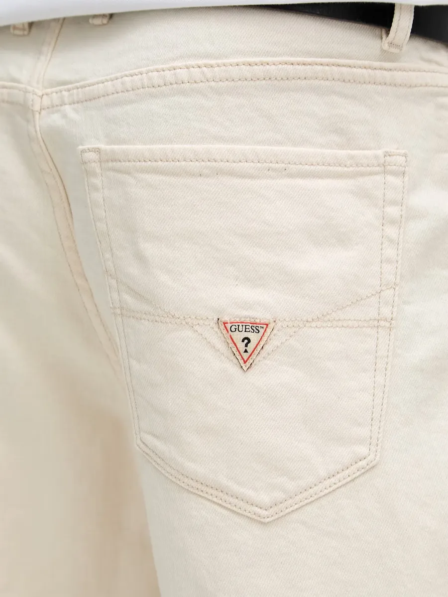 logo-patch denim shorts 3