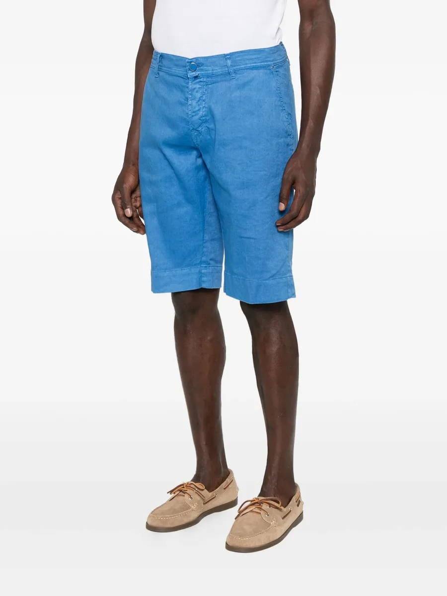 cuffed-hem shorts 5