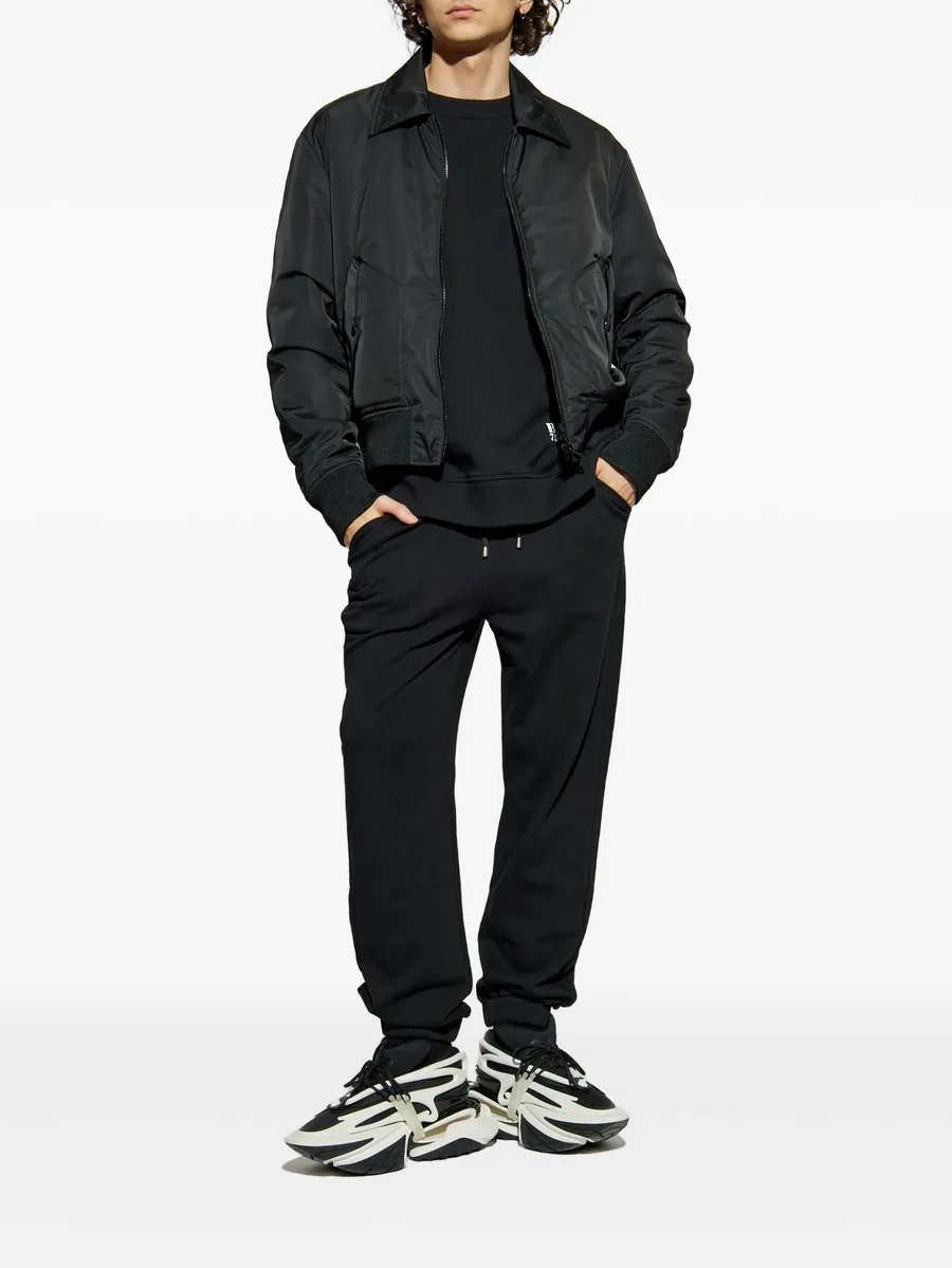 elasticated-cuff pants 3