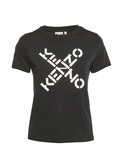 logo-print T-shirt