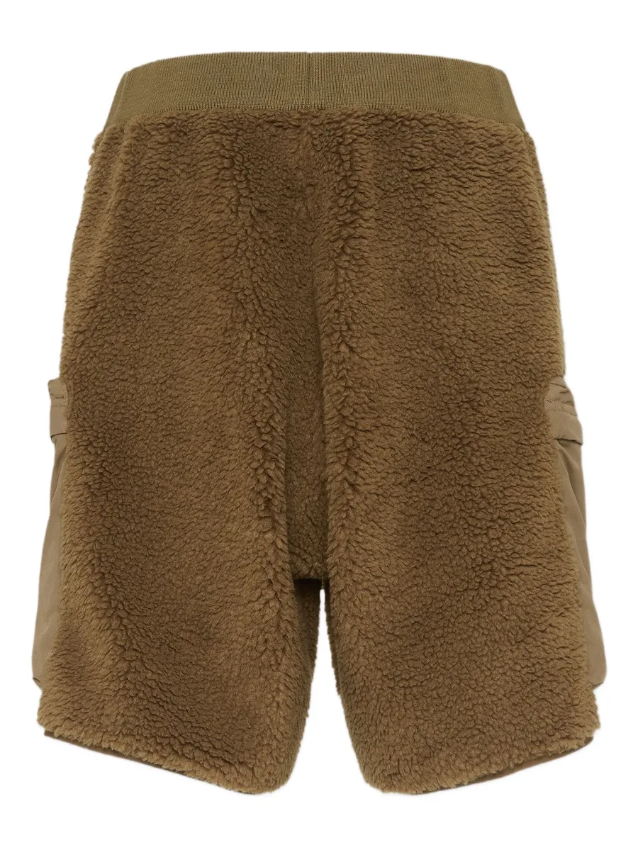 fleece-texture shorts 3