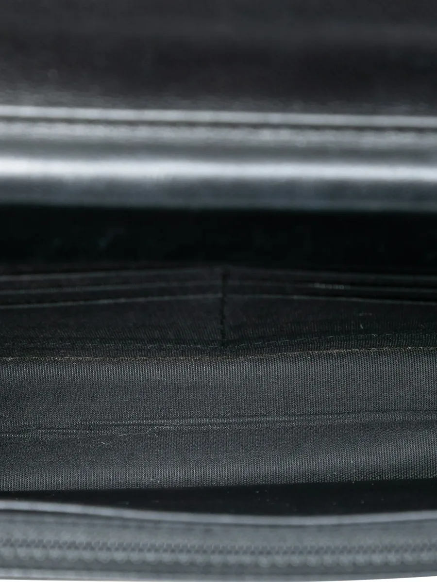 сумка через плечо CC Embossed Lambskin Diamond Wallet On Chain (2018 год) 9