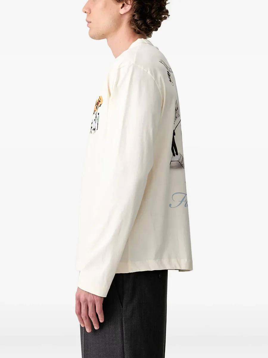 graphic-print long-sleeve T-shirt 2