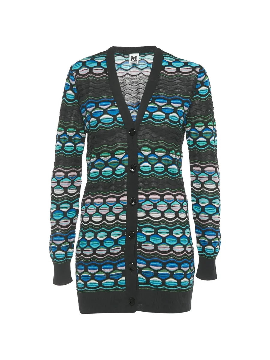 mosaic button cardi-coat 2