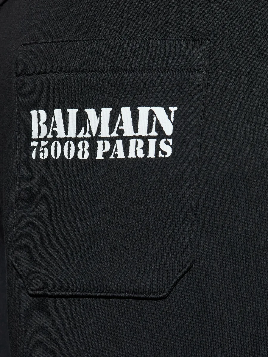 elasticated-cuff pants 10