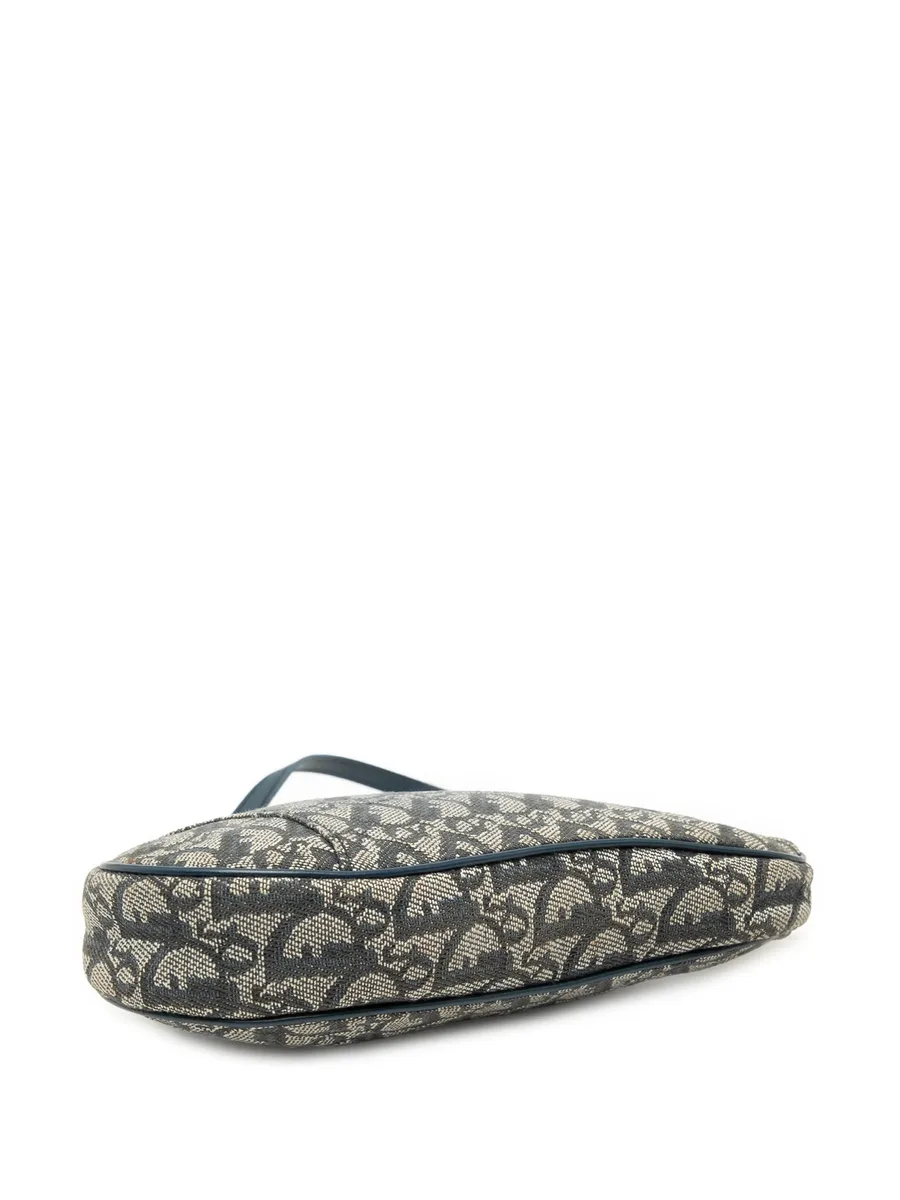 сумка на плечо Mini Diorissimo Canvas Saddle Pochette (2001 год) 8