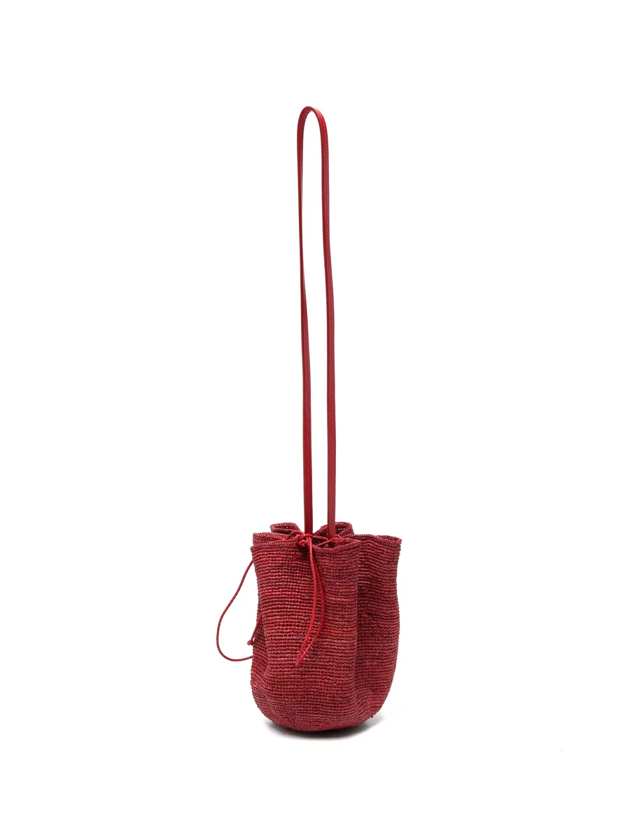 сумка-ведро HatBag из рафии 6