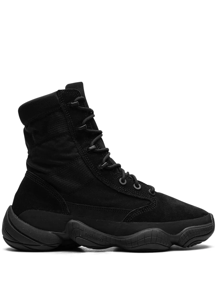 YEEZY 500 High "Triple Black" Tactical boots 1