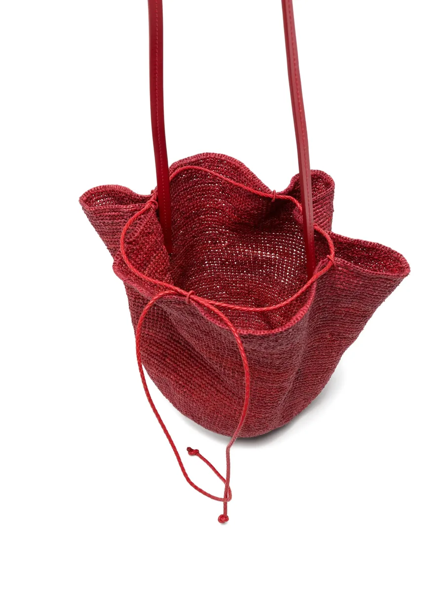 сумка-ведро HatBag из рафии 10