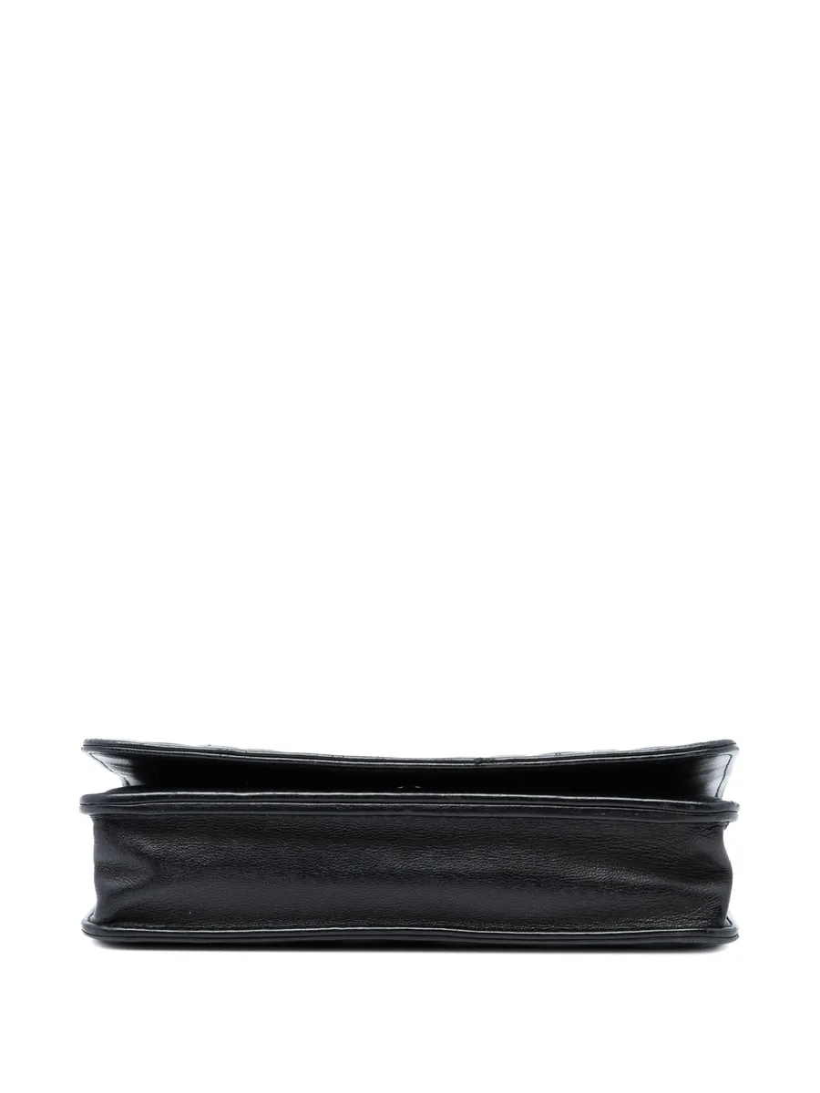 сумка через плечо CC Embossed Lambskin Diamond Wallet On Chain (2018 год) 8