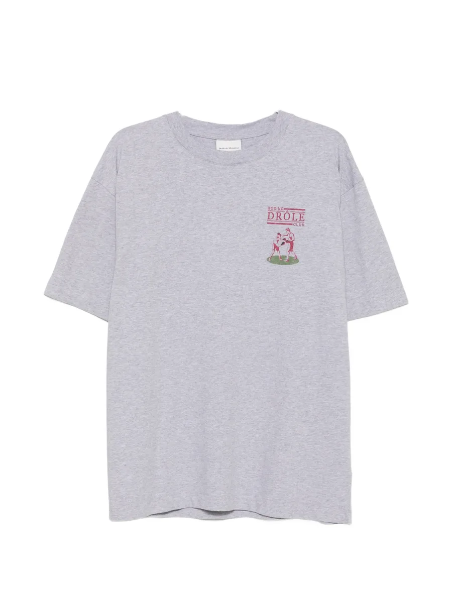 Drôle Boxers graphic-print T-shirt 1