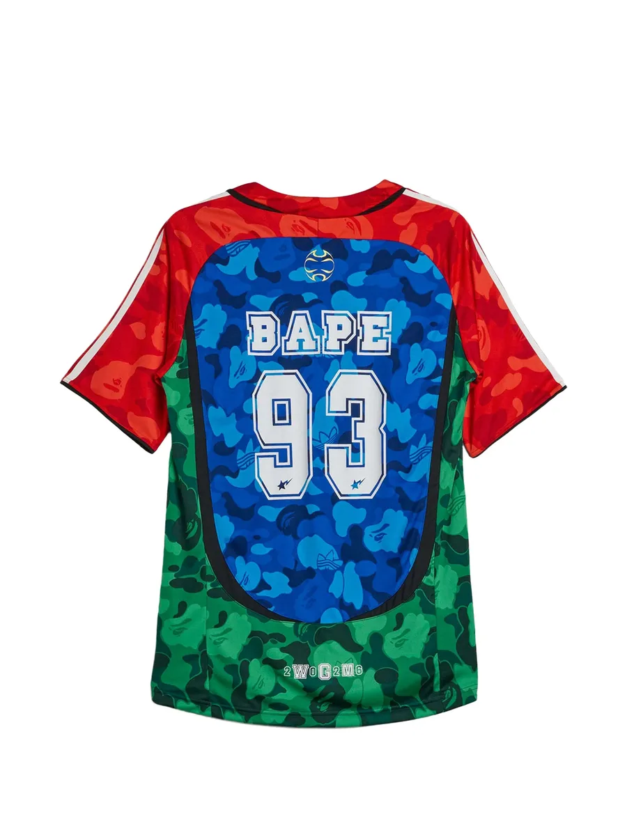 футболка Teamgeist с камуфляжным принтом из коллаборации с Bape 2