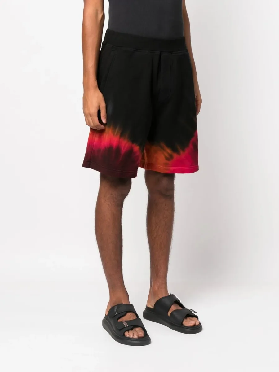 tie-dye track shorts 5