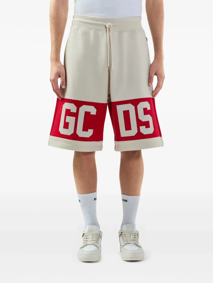 logo-print shorts 5