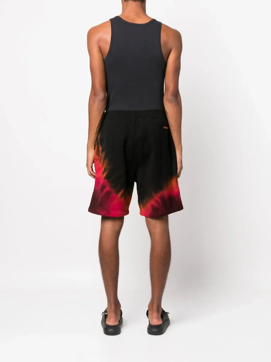 tie-dye track shorts 7