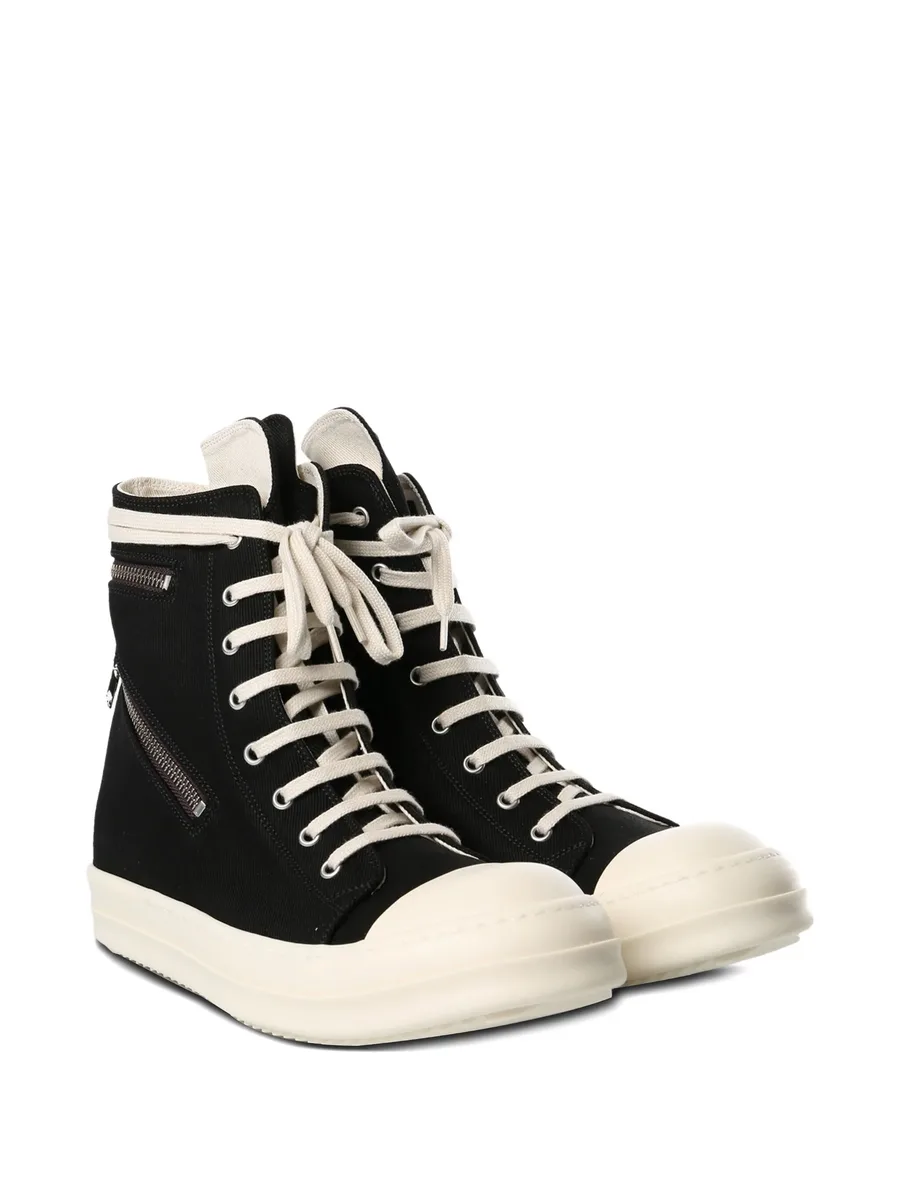 lace-up zip sneakers 3