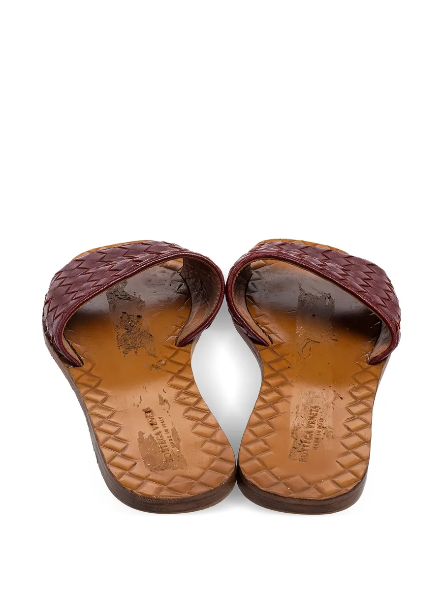 Intrecciato flat sandals 4