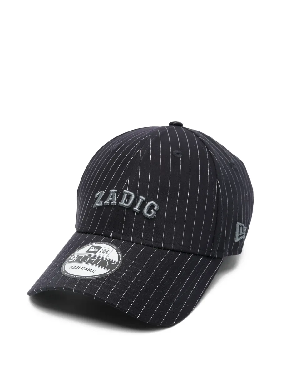 кепка 9FORTY в тонкую полоску с логотипом из коллаборации с New Era 1
