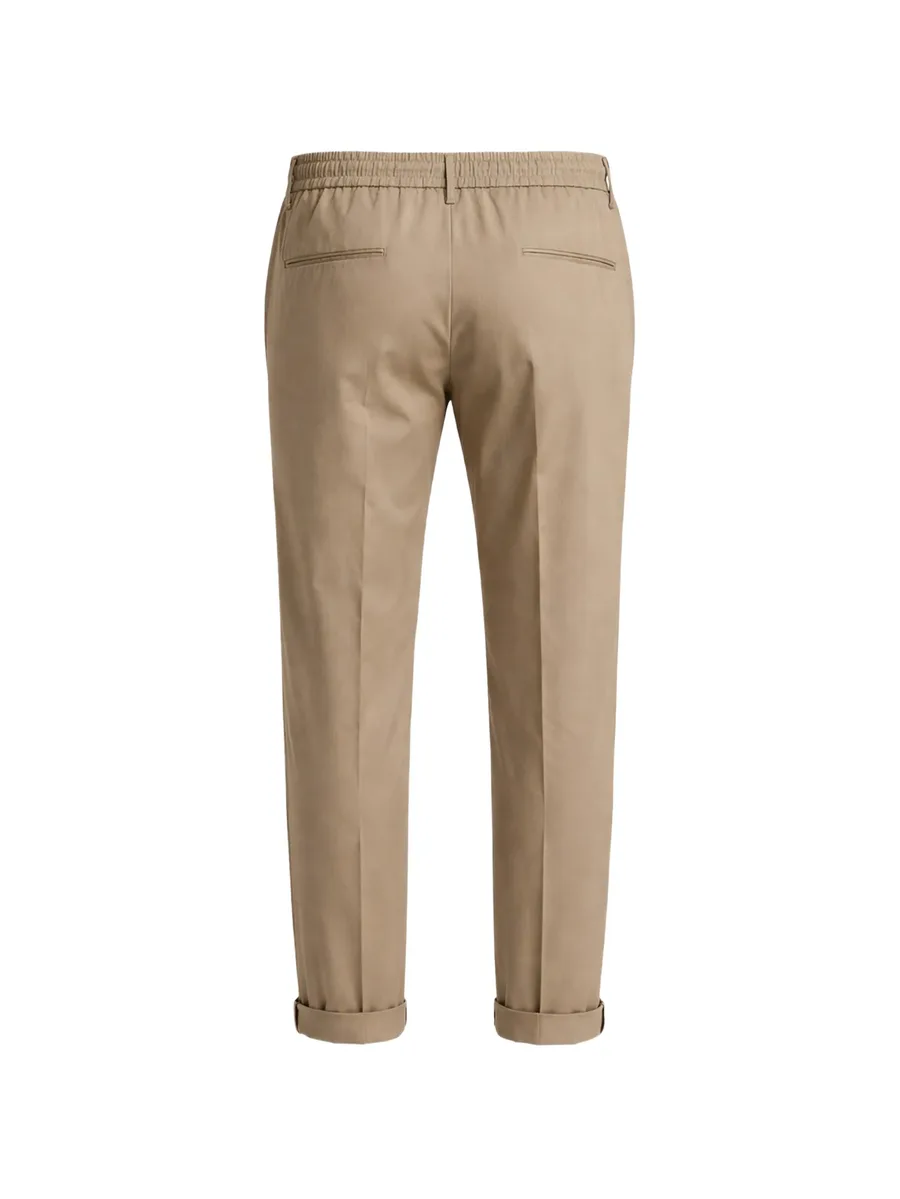 drawstring poplin track trousers 3