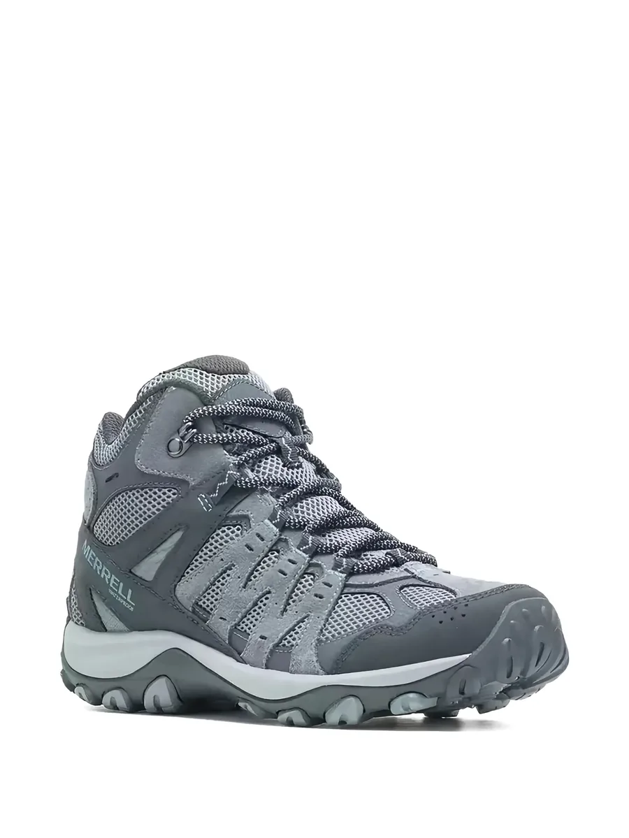 mesh suede trainers 5