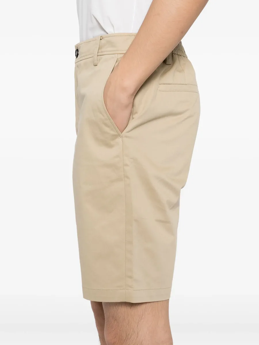 logo-embroidered shorts 9