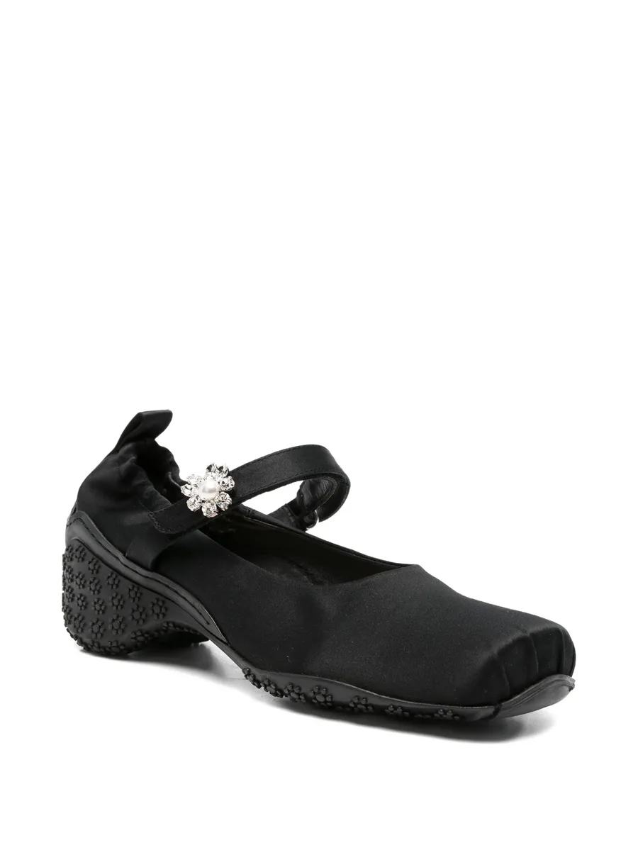 embellishment-strap ballet sneakers 3