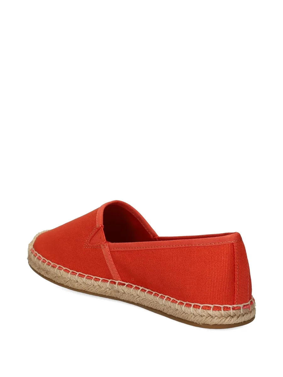 Flag-embroidered canvas espadrilles 5
