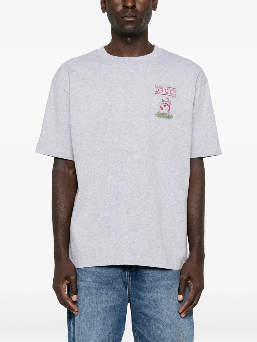 Drôle Boxers graphic-print T-shirt 3
