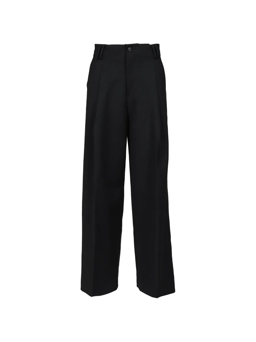 Gill wool wide-leg trousers 1