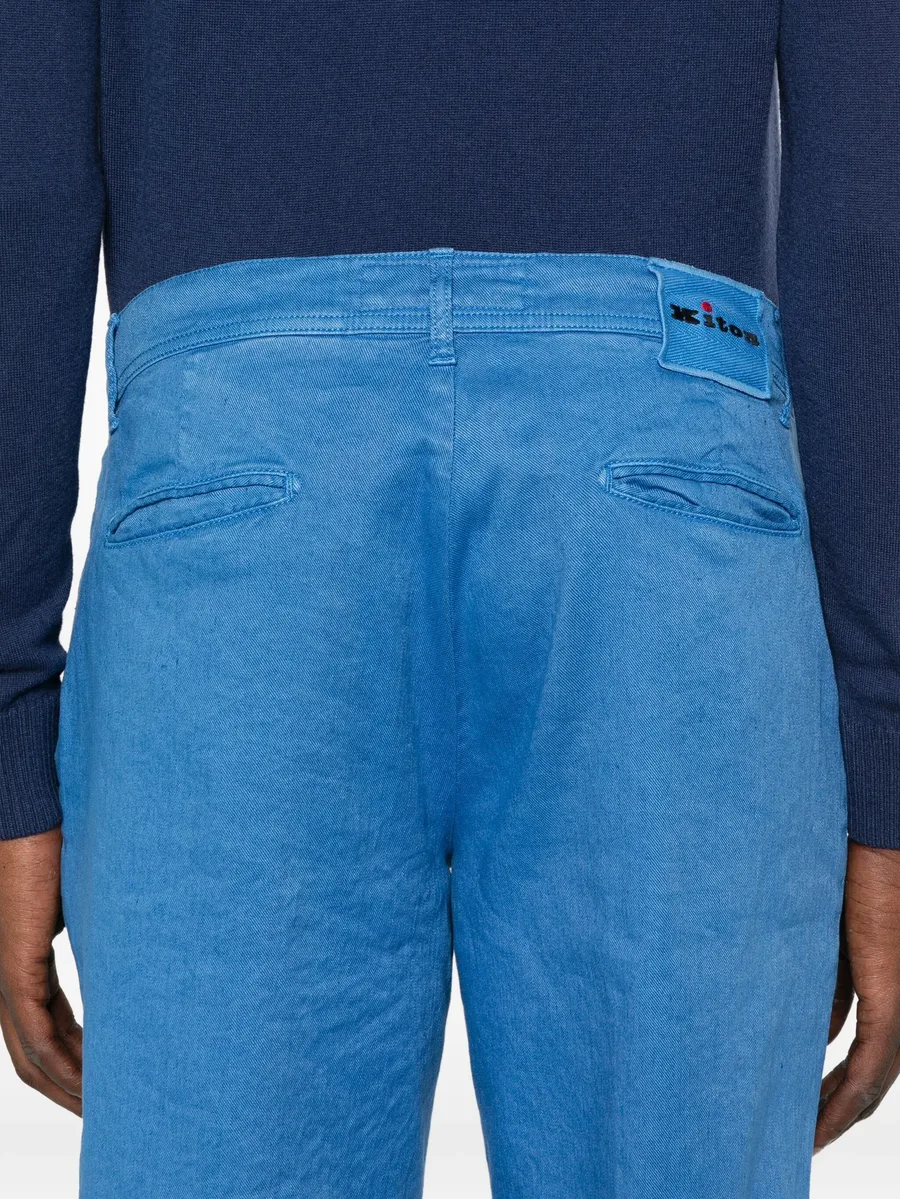 cuffed-hem shorts 9