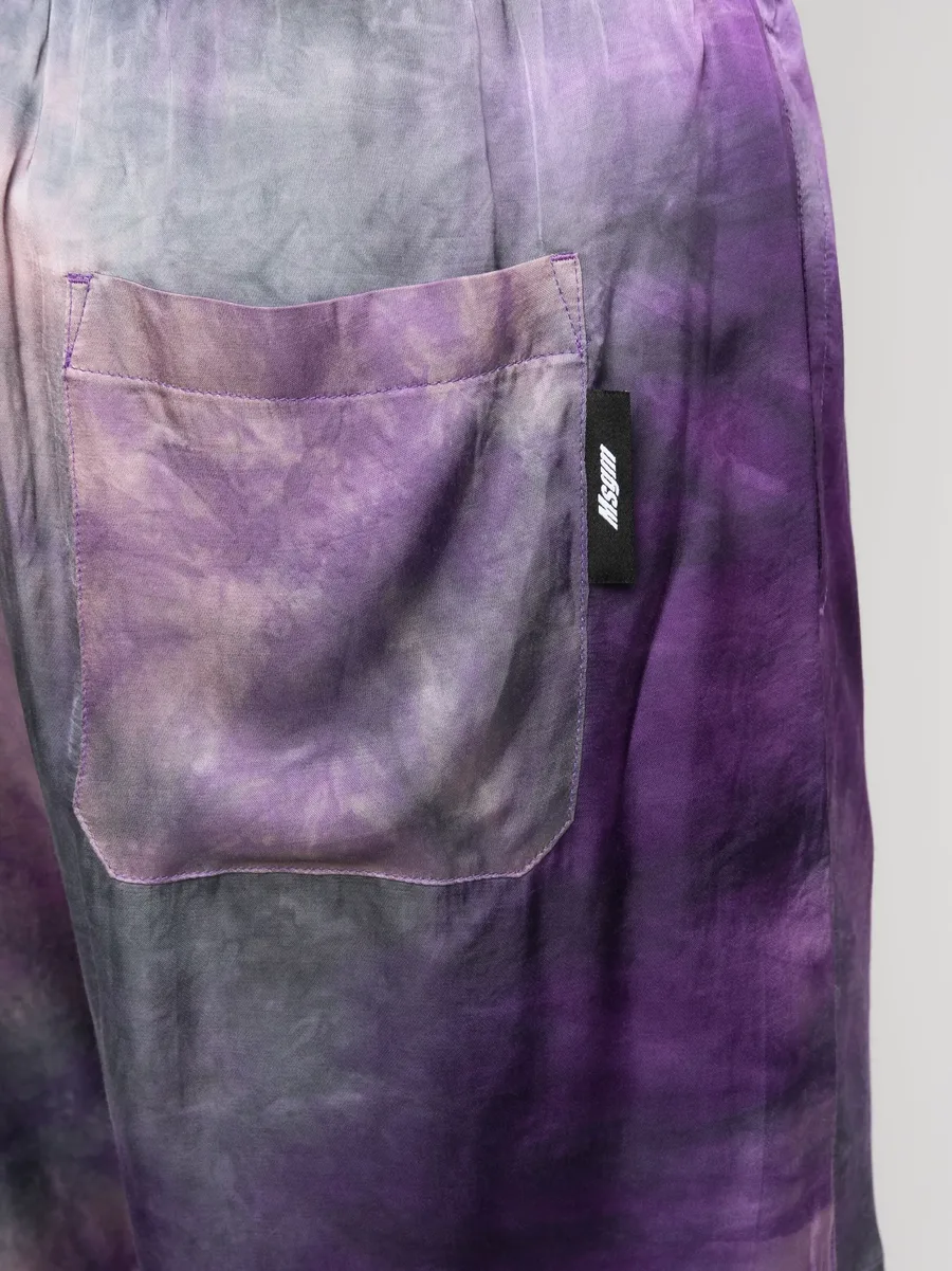tie-dye track shorts 10