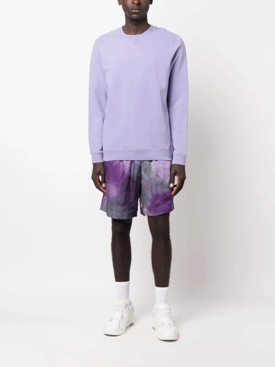 tie-dye track shorts 4