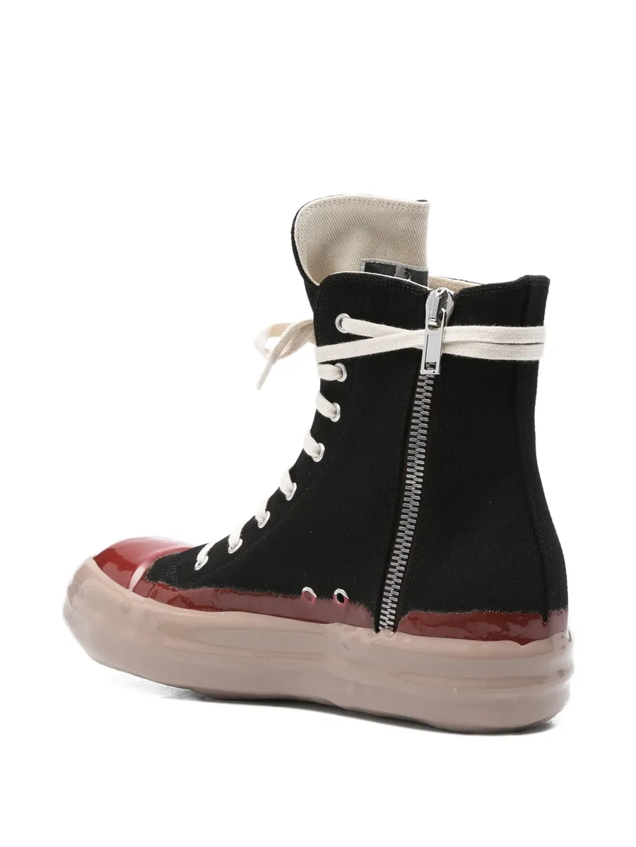 high-top lace-up sneakers 5