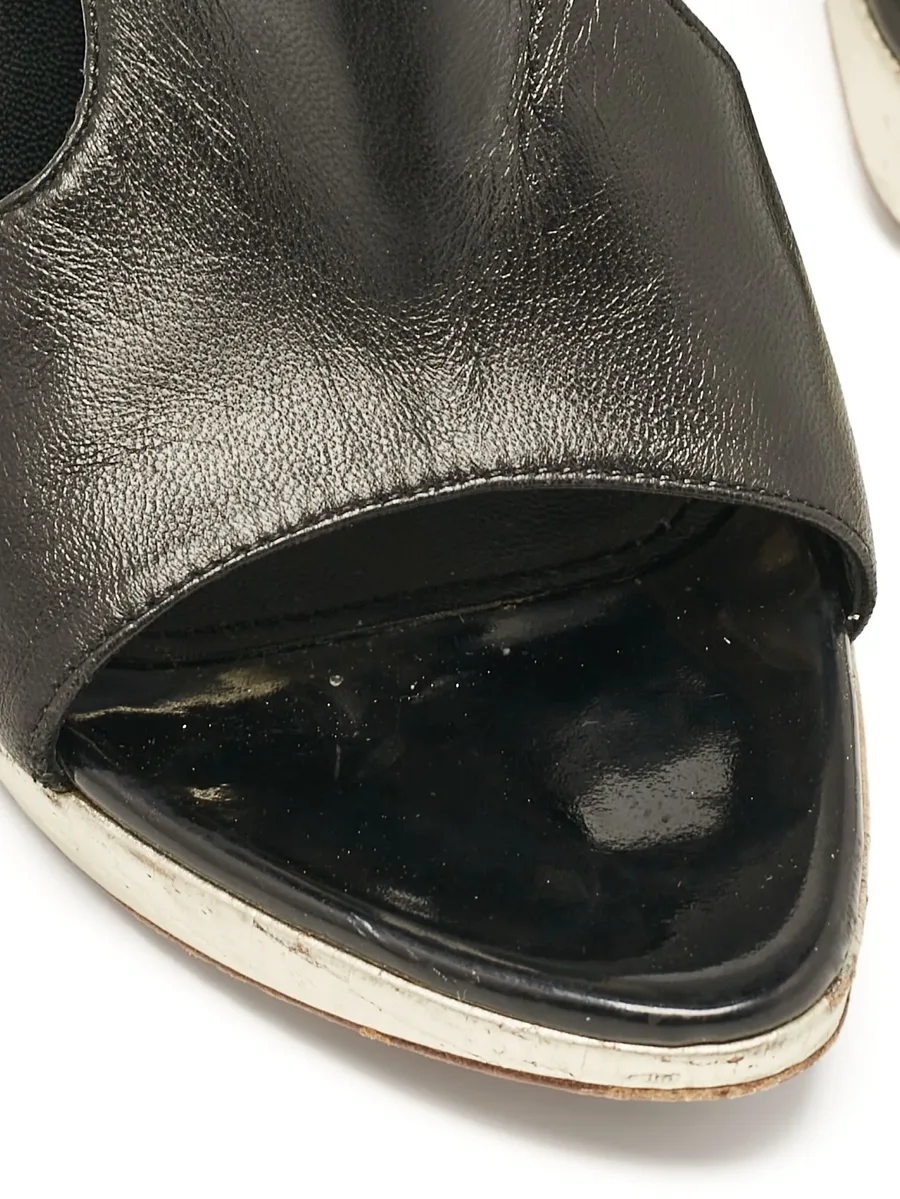 110mm bow-detail leather pumps 10