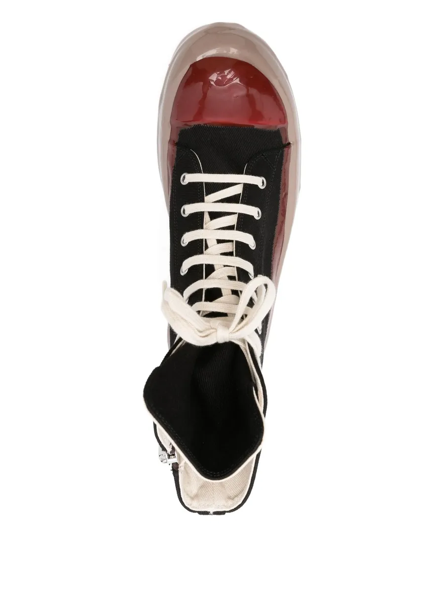 high-top lace-up sneakers 8