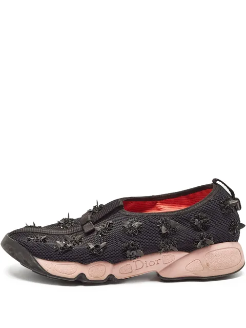 Fusion flower-embellished sneakers