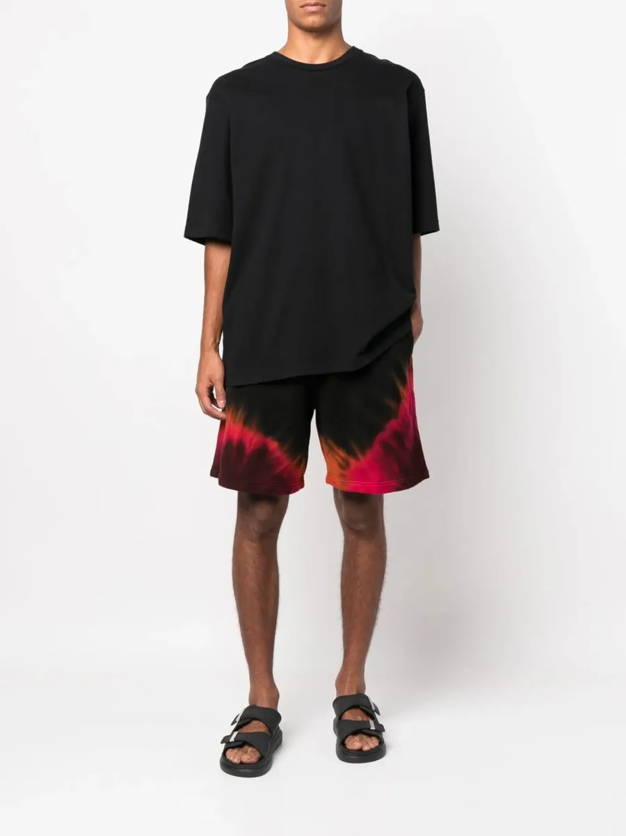 tie-dye track shorts 4