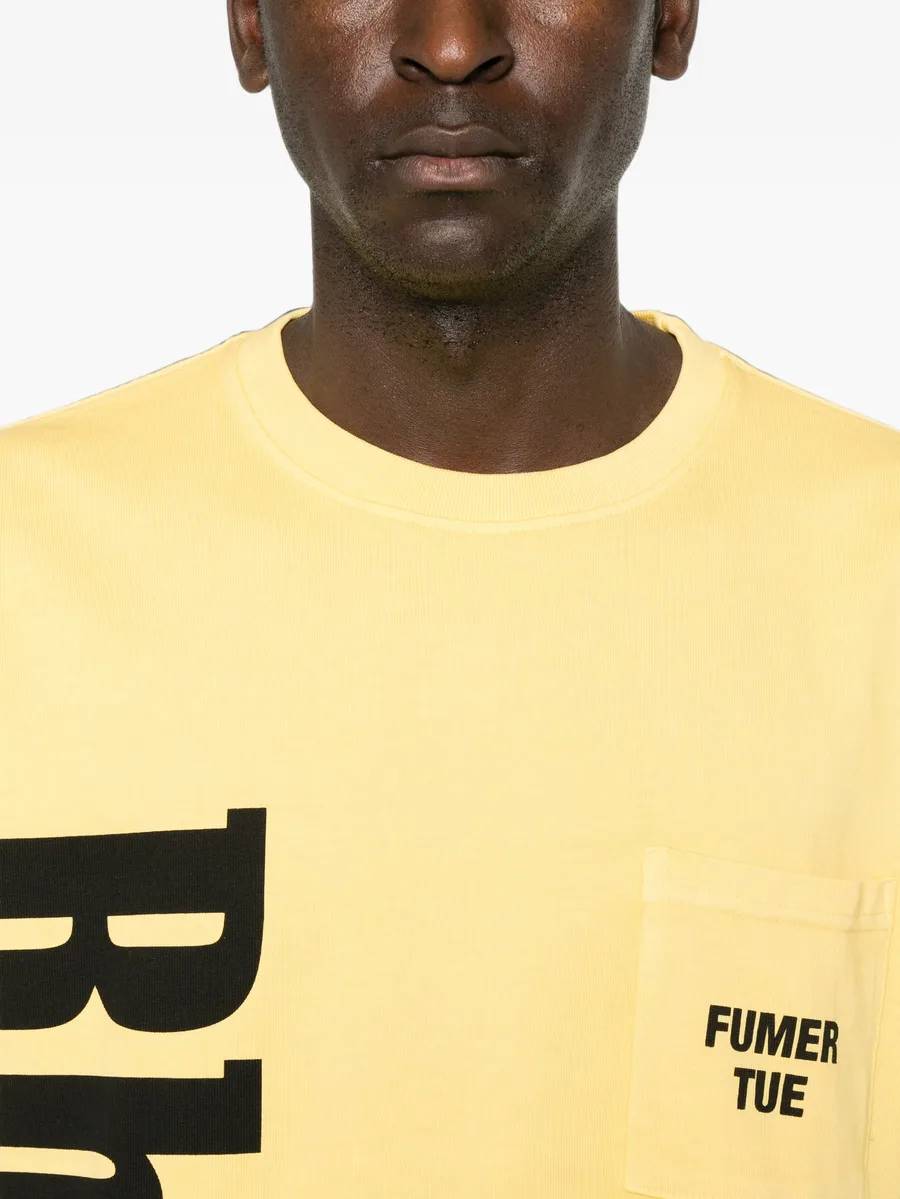 logo-print pocket T-shirt 5