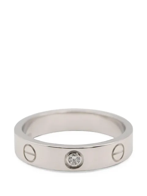 2010s mini Love diamond ring