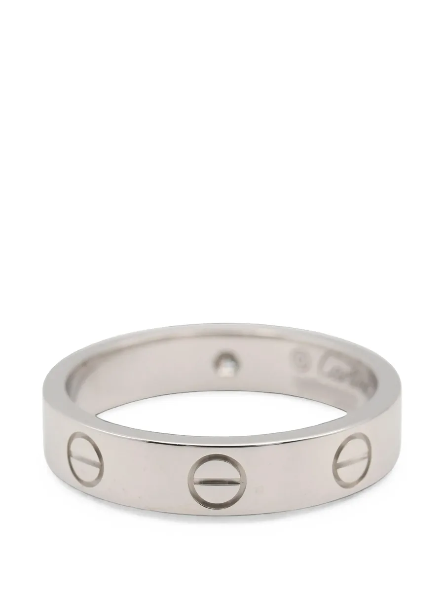 2010s mini Love diamond ring 2