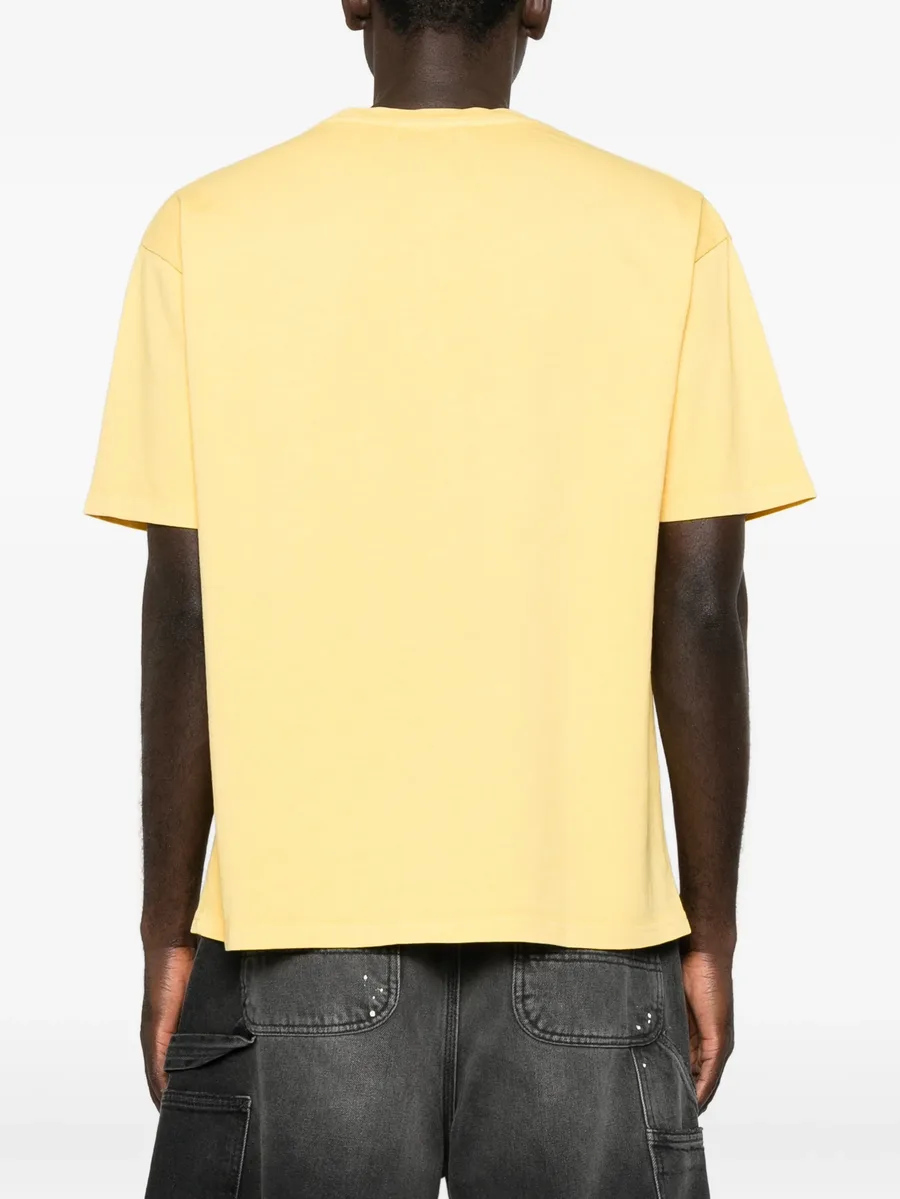 logo-print pocket T-shirt 4