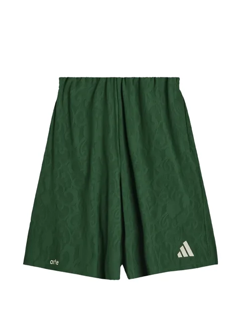 x Arte Antwerp logo-embroidered lace football shorts