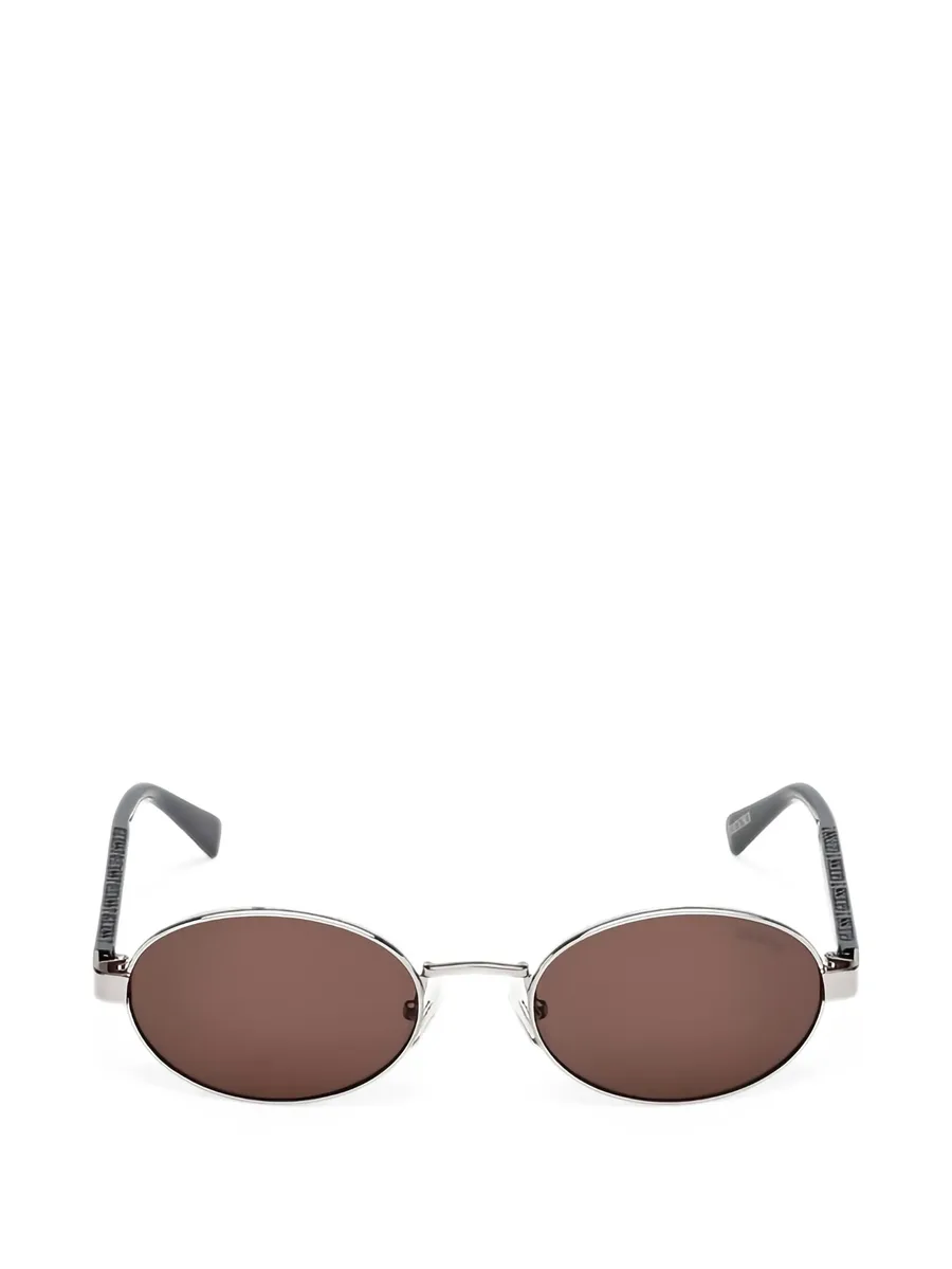 oval-frame sunglasses 1