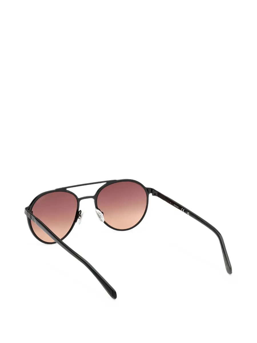 double-bridge round-frame sunglasses 5