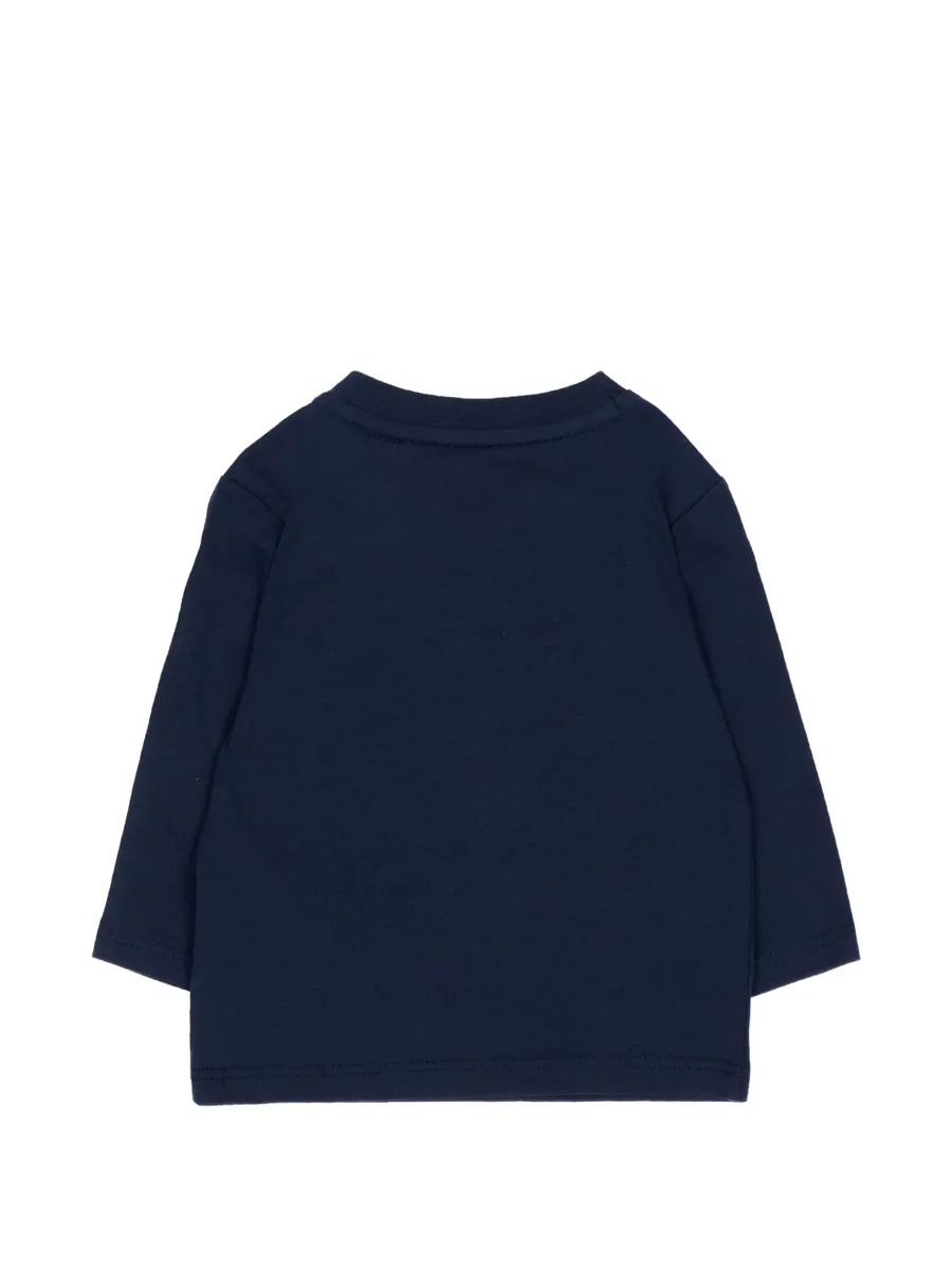 logo-print long-sleeve T-shirt 2