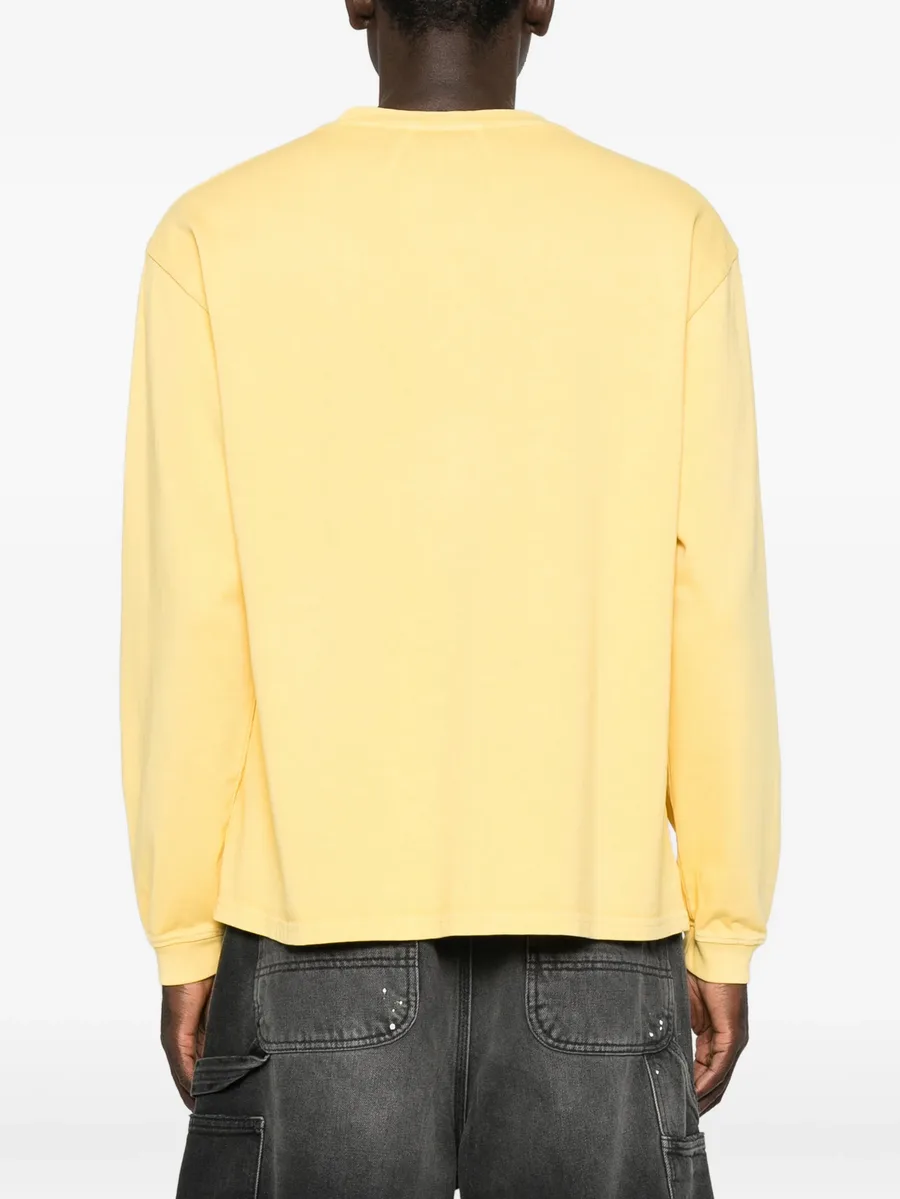 logo-print pocket T-shirt 4
