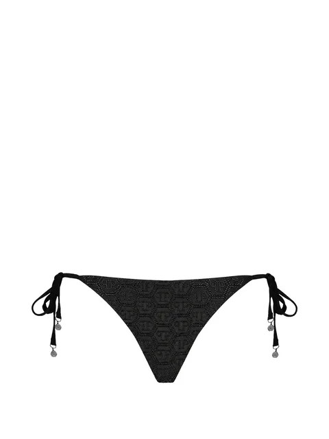 swimming brief monogram strass