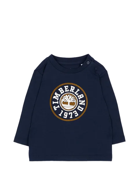 logo-print long-sleeve T-shirt